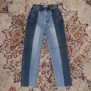 Pac Sun Two-Tone Jeans